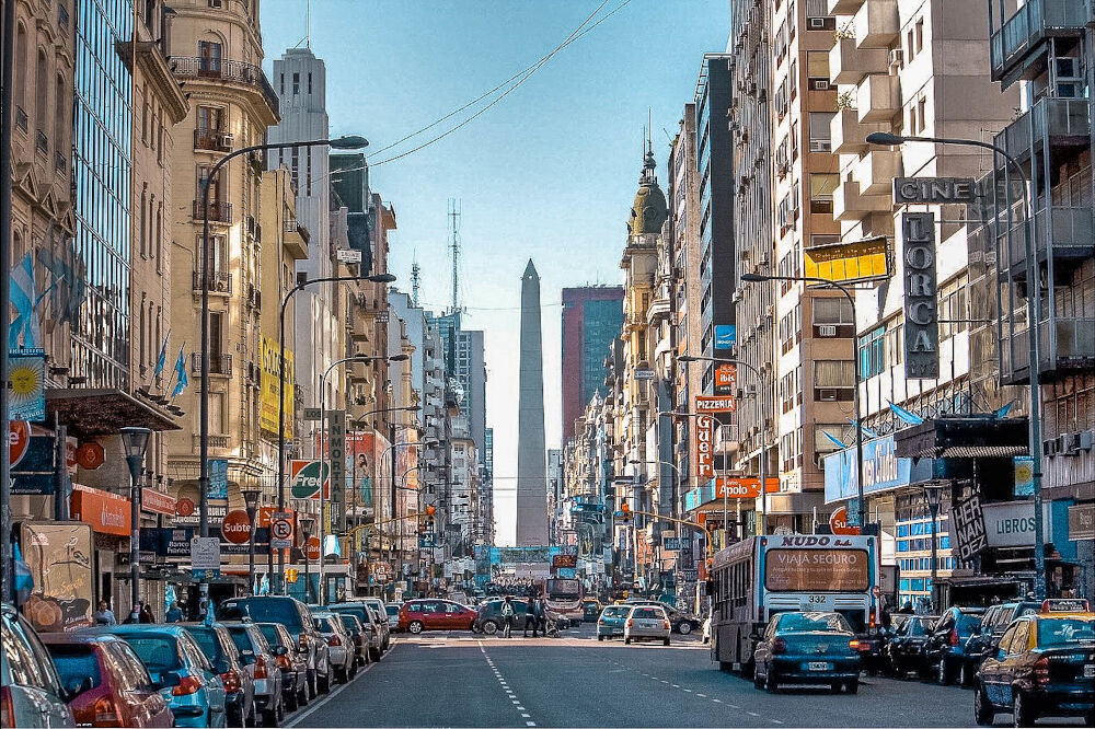 Well connected neighborhood in Buenos Aires
